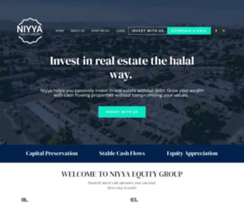 Niyya.com(Halal Real Estate Investing) Screenshot