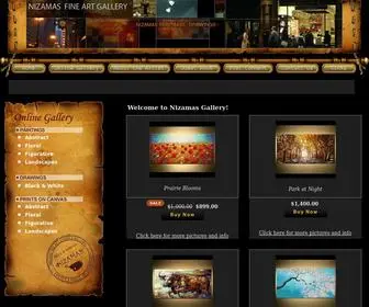 Nizamas.com(Abstract Paintings) Screenshot