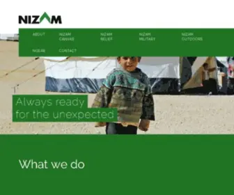 Nizamcanvas.com(Nizam Canvas) Screenshot