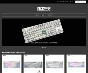 Nizkeyboard.com(NIZ Store) Screenshot