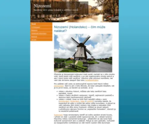 Nizozemi.biz(Nizozemí.biz) Screenshot
