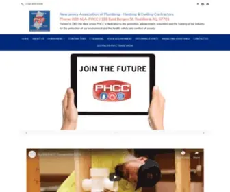 NJ-PHCC.org(Nj contractor) Screenshot