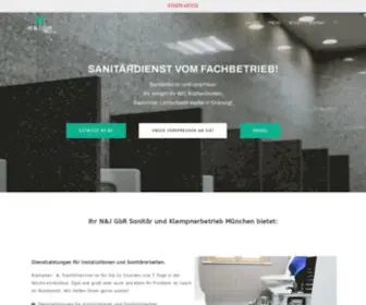 NJ-Sanitaerdienst.de(Rohrreinigung) Screenshot