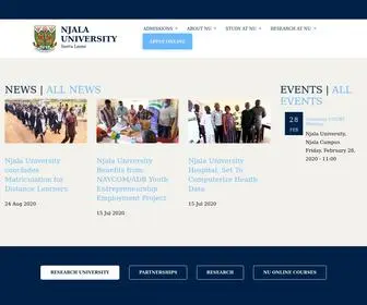 Njala.edu.sl(Njala University) Screenshot