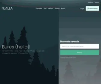 Nja.la(Worlds most notorious privacy provider for domains) Screenshot