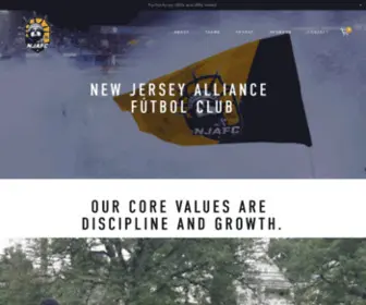 Njalliancefc.com(North Jersey Alliance FC) Screenshot