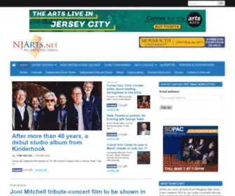 Njarts.net(Covering all forms of art throughout New Jersey) Screenshot