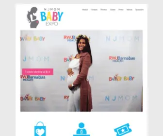 Njbabyexpo.com(NJ Baby Expo) Screenshot