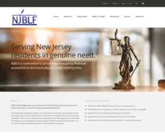 NJBLF.org(New Jersey Bankruptcy Laywers Foundation (NJBLF)) Screenshot