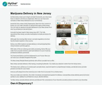 Njcannabisdelivery.com(New Jersey Marijuana Delivery) Screenshot