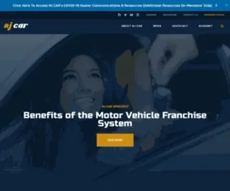 Njcar.org(New Jersey Coalition of Automotive Retailers Home) Screenshot