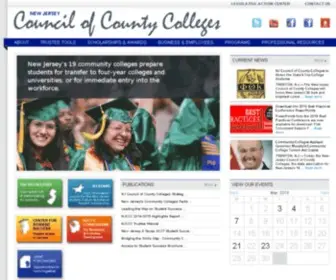 NJCCC.org(New Jersey Council of County Colleges) Screenshot