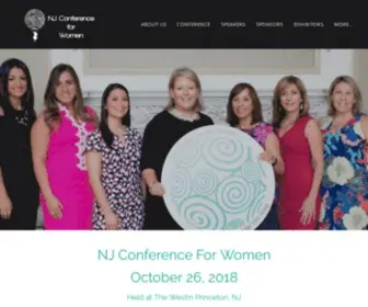 Njconferenceforwomen.com(The NJ Conference for Women) Screenshot