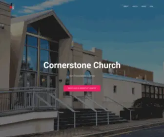 Njcornerstone.com(Building on the Foundation of Jesus Christ) Screenshot