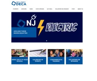 Njdeca.org(New Jersey DECA) Screenshot