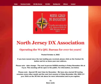 NJdxa.org(NJDXA) Screenshot