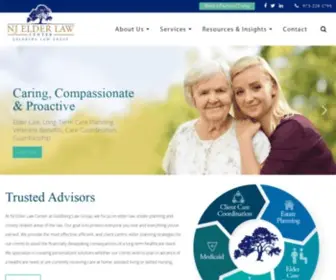 Njelc.com(NJ Elder Law Center at Goldberg Law Group) Screenshot