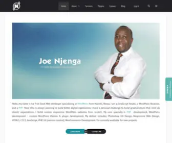 Njengah.com(WordPress Developer) Screenshot