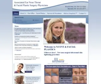 Njentfacialplastics.com(Njentfacialplastics) Screenshot