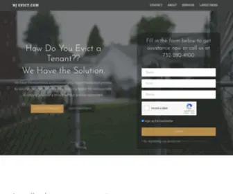 Njevict.com(NJ Eviction Attorneys) Screenshot