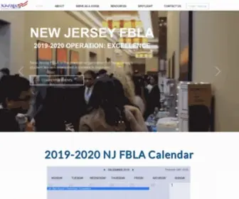 NJFbla.org(Official page of New Jersey FBLA. NJ FBLA) Screenshot