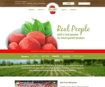 NJfco.com(Tomato Products & Sauces) Screenshot