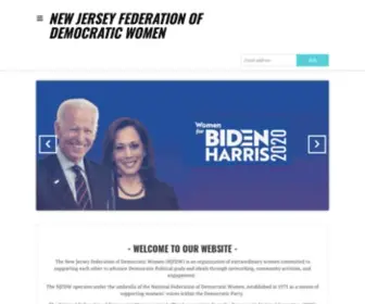 NJFDW.org(NJFDW Website) Screenshot