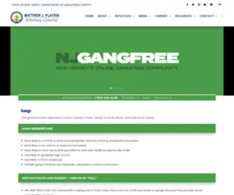 Njgangfree.org(NJ Gang Free) Screenshot