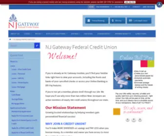 Njgateway.org(NJ Gateway FCU) Screenshot