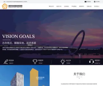 Njicg.com(南京市创新投资集团有限责任公司) Screenshot