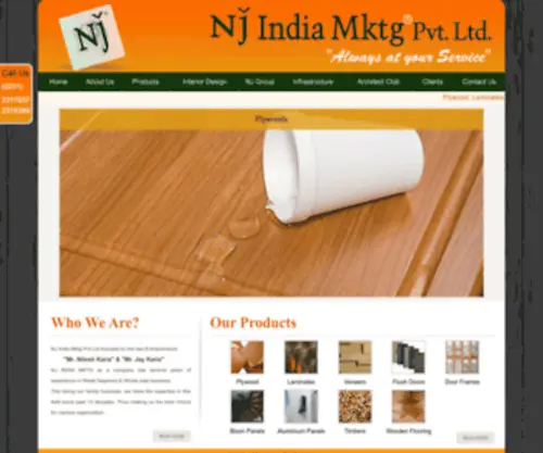 Njindiamarketing.net(NJ IndiaMarketing Pvt.Ltd) Screenshot
