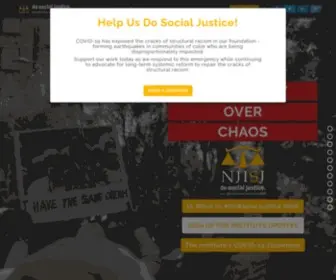 Njisj.org(New Jersey Institute for Social Justice) Screenshot