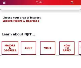 Njit.edu(New Jersey Institute of Technology) Screenshot