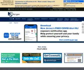 NJJJC.org(Juvenile Justice Commission Home) Screenshot