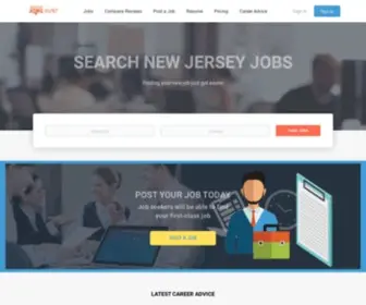 Njjobhunt.com(New Jersey Jobs) Screenshot