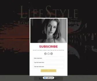 Njlifestyleonline.com(Affluent Marketing for South Jersey) Screenshot