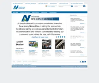 Njliving.com(New Jersey Resources (NJR)) Screenshot