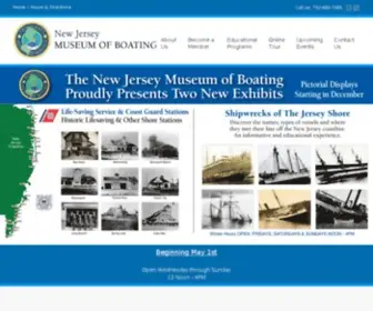 NJMB.org(New Jersey Museum of Boating) Screenshot