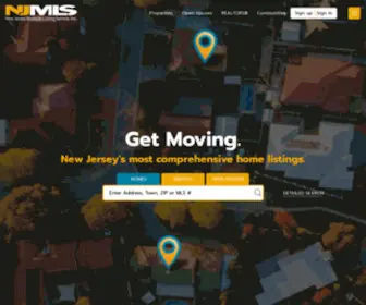 NJMLS.com(New Jersey Multiple Listing Service) Screenshot