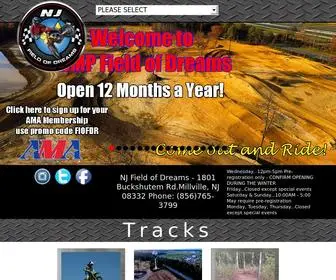 NJMpfod.com(NJ Field Of Dreams) Screenshot