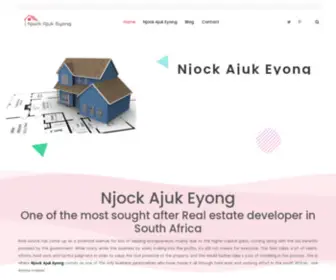 Njockajukeyong.net(Njock Ajuk Eyong Visa) Screenshot