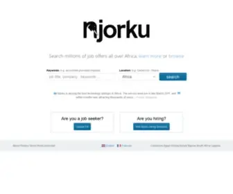 Njorku.com(Job Search in Africa) Screenshot