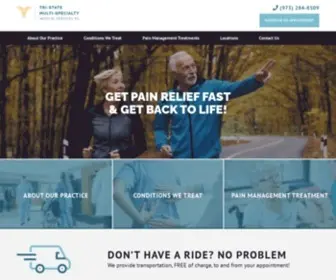 Njpaindoctors.net(Tri-State Multi-Specialty Medical Services PC) Screenshot