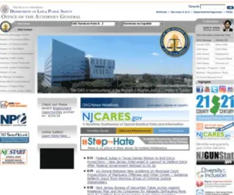 Njpublicsafety.com(State of New Jersey) Screenshot