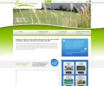Njputtinggreens.com(Green Life Designs) Screenshot