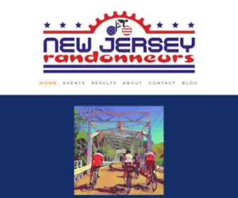 Njrandonneurs.org(NEW JERSEY RANDONNEURS) Screenshot