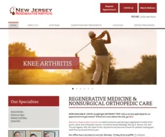 Njregenerativeinstitute.com(Quality Orthopaedic Care) Screenshot