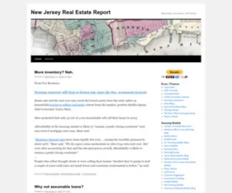 Njrereport.com(New Jersey Real Estate Report) Screenshot