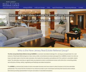 Njrerg.com(The New Jersey Real Estate Referral Group) Screenshot