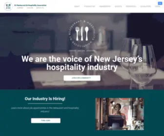 NJrha.org(The New Jersey Restaurant and Hospitality Association) Screenshot